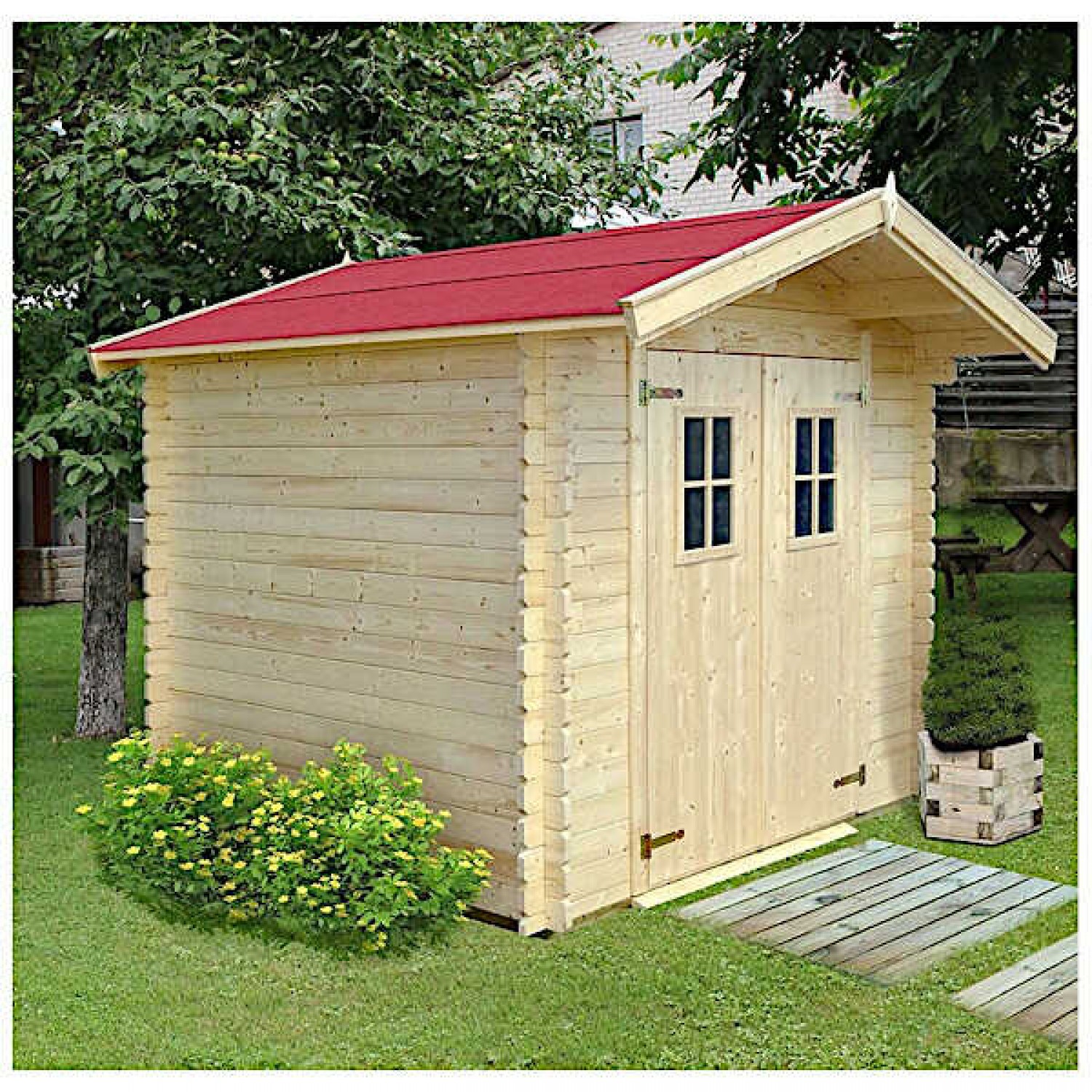 Garden Shed 246 x 246cm - Garden Sheds & Log Houses