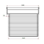 Garden Shed 246 x 246cm - Garden Sheds & Log Houses