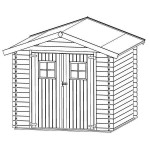 Garden Shed 246 x 246cm - Garden Sheds & Log Houses