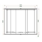 Garden Shed 246 x 246cm - Garden Sheds & Log Houses