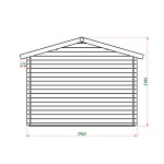 Wooden Garden Shed 296 x 296cm - Τimber-Sheds Wooden Garden Shed 296 x 296cm - Τimber-Sheds for Gardens