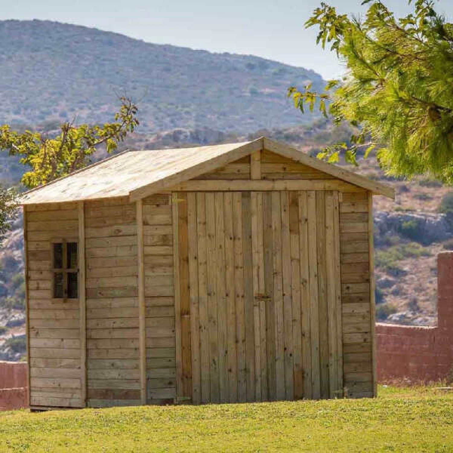 Wooden Garden-Country Shed 300x300cm - Τimber