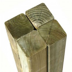 Πλανισμένη Δοκός 4,5 x 4,5 x 300cm Εμποτισμένης Ξυλείας Τετραγωνικής Διατομής - Σκανδιναβική Ξυλεία Πεύκου-Εμποτισμένοι & Πλανισμένοι Δοκοί (Δοκάρια)
