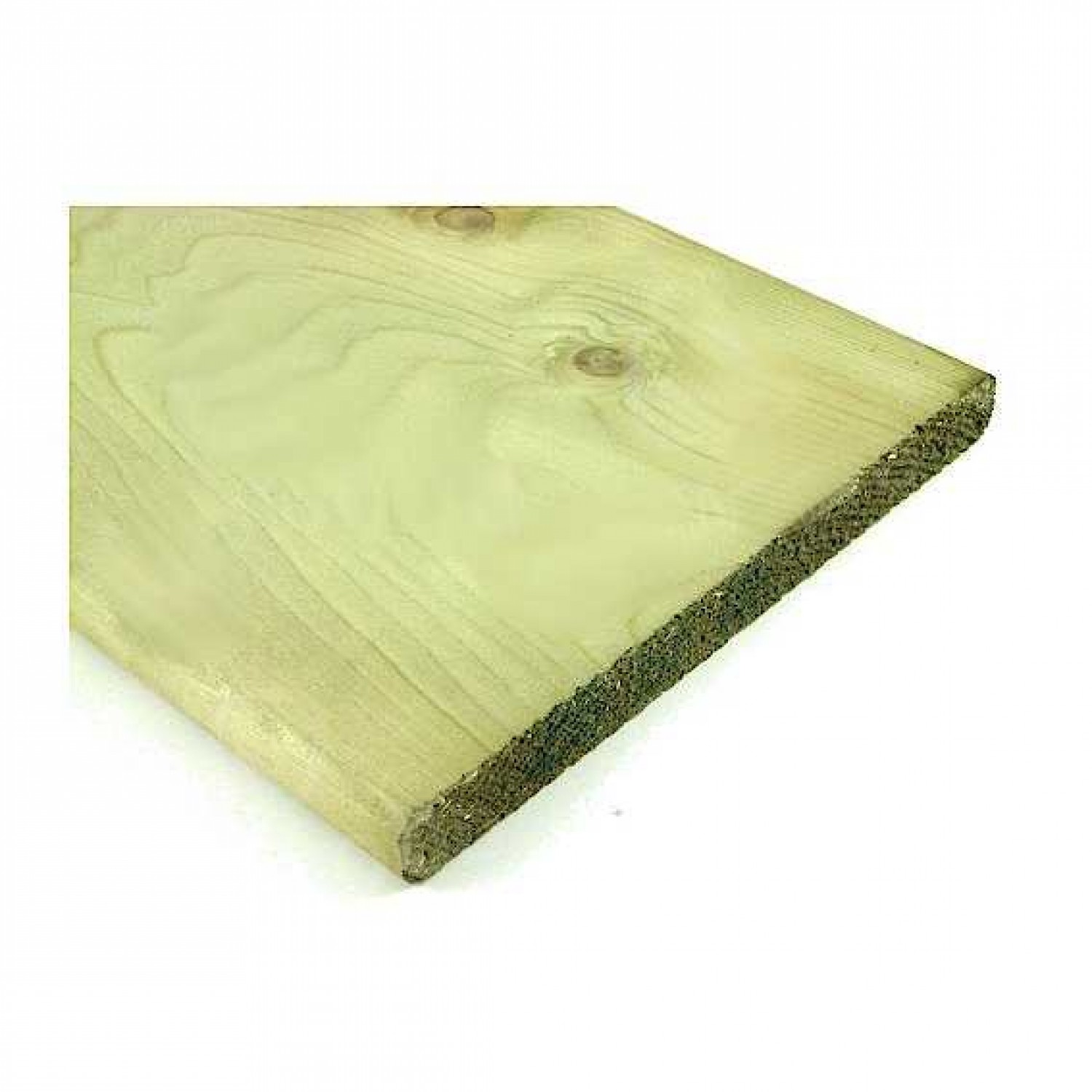 Smooth Treated Timber Board 1.6x14x400cm Finnish Pine - Pressure Treated Timber-Impregnated Decking Boards