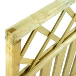 Fence Door Buckingham 90(H) x 90cm Fence Buckingham Doors 90(H) x 90cm