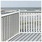 Railing Fence 89(H)x115.7cm - Wooden Balcony Railing