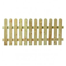 Ξύλινος Φράχτης Κήπου Λεία Τάβλα PREMIUM 80(Υ)x180cm - Ξύλινοι Φράχτες Κήπων