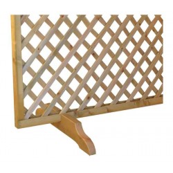 Ξύλινο Πόδι Στήριξης Καφασωτού 4,5x12x50cm - Αξεσουάρ Τοποθέτησης-Ξύλινες Βάσεις Στήριξης