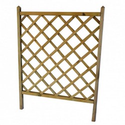 Διαγώνια Καφασωτά για Ζαρντινιέρες 120(Υ)x110cm