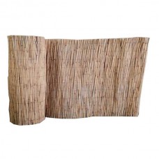 Ρυζοκάλαμο 100(Υ)x300cm με Σφιχτά Πλεγμένο Νήμα PVC Ø4-8mm - Καλάμια για Σκιά & Περίφραξη