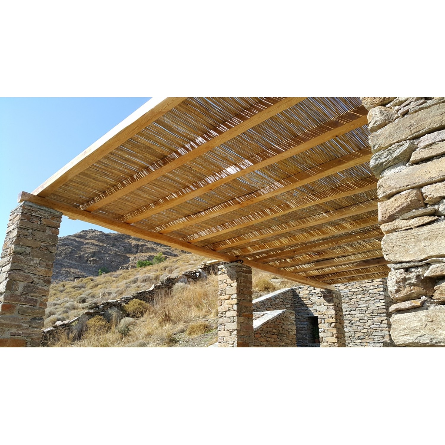 Καλαμωτή Μπαμπού Μασίφ 7-12mm 100(Υ)x300cm Καλαμωτές Μπαμπού Μασίφ 7-12mm 100(Υ)x300cm | Κηπογεωργική