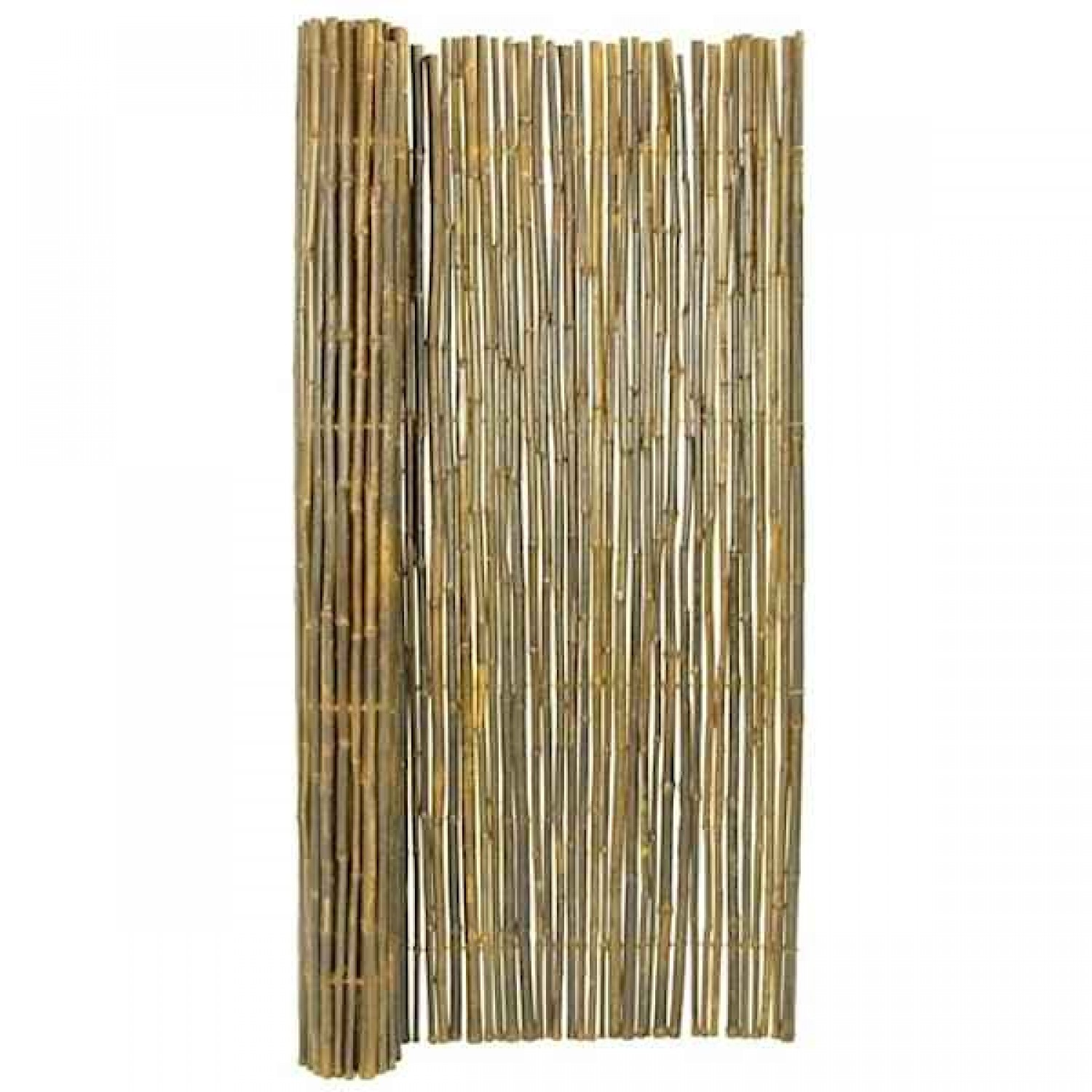 Bamboo Carbonized Wattle Reed Roll 150(H)x300cm Ø25-35mm