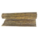 Bamboo Carbonized Wattle Reed Roll 150(H)x300cm Ø25-35mm