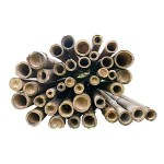 Bamboo Carbonized Wattle Reed Roll 150(H)x300cm Ø25-35mm