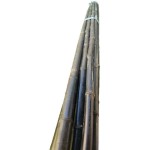 Ιστοί Μαύρου Φυσικού Μπαμπού (Bamboo) Φυτωρίου Δέμα 10τμχ Φ20-25mmx(Υ)300cm - Φυσικά Καλάμια Στήριξης Φυτών