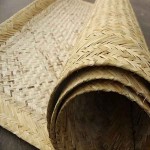 Mat Knitted Handmade 100(H)x300cm - Natural Wattles for Fencing & Shading