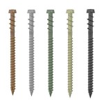 Deck Screws 5 x 50mm Brown Color KKT COLOR Rothoblaas 27 Deck Screws 5 x 50mm Brown Color | Kipogeorgiki