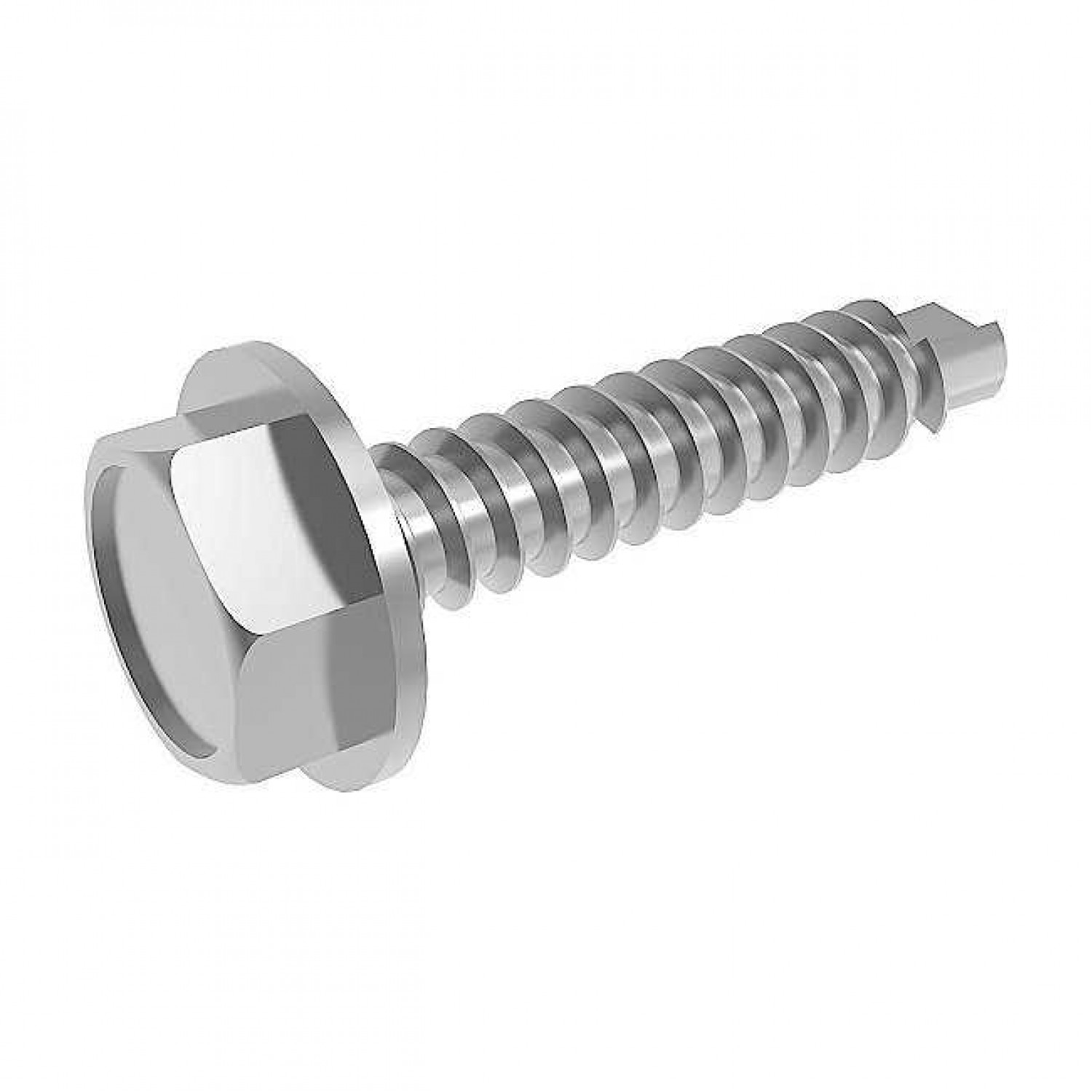 Hexagonal Galvanized Screws 6,3 x 38mm Rothoblaas - Self Drilling With Washer
