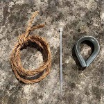 Coconut Fiber Shade Sails Thimble - Accesories Coconut Fiber Shade Sails Thimble - Accesories & Metallic Parts