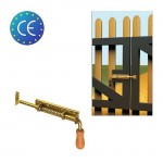 Pull Spring Bolt With Wooden Grip 260 x 50 x 190mm Pull Spring Bolt Wooden Grip 260 x 50 x 190mm | Kipogeorgiki