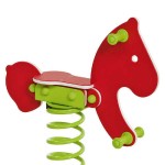 Spring Toy Pony for Concrete Installation KBT | Commercial Playground Spring Toy Pony for Concrete Installation KBT