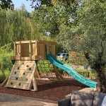 Hy-Land Q1 Outdoor Climbing Frame 4.3x3.1x2.3m | Commercial Wooden Playground Hy-Land Q1 Outdoor Climbing Frame 4.3x3.1x2.3m