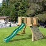 Hy-Land Q1 Outdoor Climbing Frame 4.3x3.1x2.3m | Commercial Wooden Playground Hy-Land Q1 Outdoor Climbing Frame 4.3x3.1x2.3m
