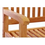 Ξύλινο Παγκάκι Teak 180cm Μασίφ με Πλάτη-Παγκάκια Ξύλινο Παγκάκι Teak 180cm Μασίφ με Πλάτη - Ξύλινα Παγκάκια Τικ