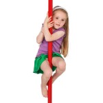 KBT Children’s Metal Fireman’s Red Pole (H)250cm KBT Children’s Metal Fireman’s Red Pole (H)250cm - Poles & Slides for Gliding-Climbing