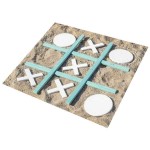 Giant Wooden Tic-Tac-Toe 1.2x1.2m White & Turquoise - Playground Equipment, Tic-Tac-Toes Giant Wooden Tic-Tac-Toe 1.2x1.2m White & Turquoise
