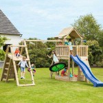 Wooden Swing Module with Ropes Challenger - 2.70m Set KBT-Blue Rabbit | Playgrounds & Swings Swing Module with Ropes Challenger - 2.70m Set KBT