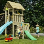 Wooden Slide Platform Module 75x75x150(H)cm KBT-Blue Rabbit | Playgrounds & Swings Slide Platform Module 75x75x150(H)cm KBT-Blue Rabbit