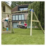 Wooden Swing Module Basic 270cm for Tower Platform (H)150cm KBT | Playgrounds & Swings Swing Module Basic 270cm for Tower Platform (H)150cm KBT