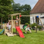 Cascade Wooden Tower 120 cm with Swing Option Cascade Wooden Tower 120 cm with Swing Option - Towers for Children