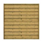 Wooden Fencing Panel Blind LUX 178x(H)179cm With Inox Screws Wooden Fencing Panel Blind LUX 178x(H)179cm
