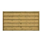 Wooden Fencing Panel Blind LUX 178x(H)89cm With Inox Screws Wooden Fencing Panel Blind LUX 178x(H)89cm