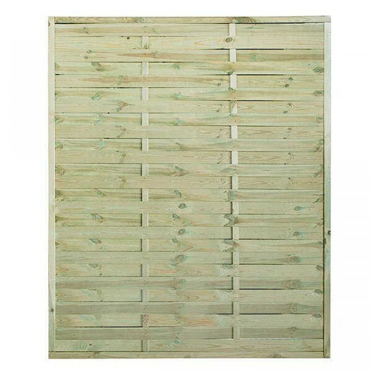 Wooden Panel Blind Wavy 150x(H)180cm - Slatted Fence Panel Wooden Panel Blind Wavy 150x(H)180cm - Profile Panels