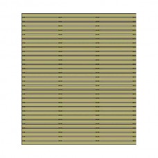 Wooden Panel Harmony 180 (H) x 180cm - Slatted Fence Panels