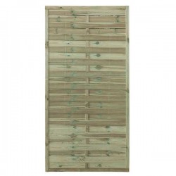 Wooden Panel Blind Wavy 180 (H) x 90cm - Profile Panels