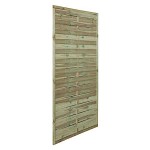 Wooden Panel Blind Wavy 90 (H) x 180cm - Slatted Fence Panel Wooden Panel Blind Wavy 90 (H) x 180cm - Profile Panels