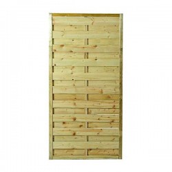 Wooden Panel Blind 180 (H) x 90cm - Profile Panels