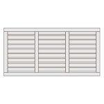 Πάνελ Περίφραξης Τάβλα 90(Y)x180cm - Ξύλινα Πάνελς Πάνελς Τάβλα Περίφραξης 90(Y)x180cm - Ξύλινη Περίφραξη