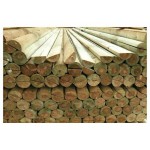 Μισόξυλο Τόρνου Εμποτισμένο 12x400cm χωρίς Μύτη Μισόξυλα Τόρνου Εμποτισμένα 12x400cm | Κηπογεωργική