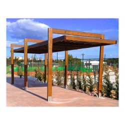 Ξύλινη Πέργκολα Μεσόγειος Αυτόνομη 300x500cm | kipogeorgiki.live