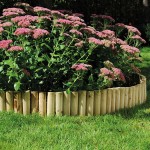 Ρολ-Μπαρ Κήπου Ξύλινο 20cm Ø4,5-4,5x20(Y)x180cm | Μισόξυλο
