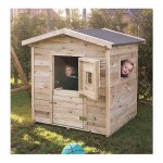 Wooden Child House 155(H)x140x105cm - Kids Playhouses