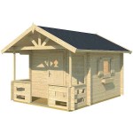 Wooden Playhouse LIDO 215x215x(H) 211cm Lasita Maja - Children’s Garden Playhouses