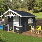 Wooden Playhouse LIDO 215x215x(H) 211cm Lasita Maja - Children’s Garden Playhouses