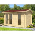 Ξύλινο Σπίτι ΦΑΙΔΡΑ 350 x 300cm - Σπίτια Κήπου - Λυόμενες Αποθήκες και Ξύλινες Κατοικίες