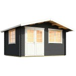 Log House NEFELI 410x320x(H)257cm with Floor - Lasita Maja - GardenHouses & Sheds